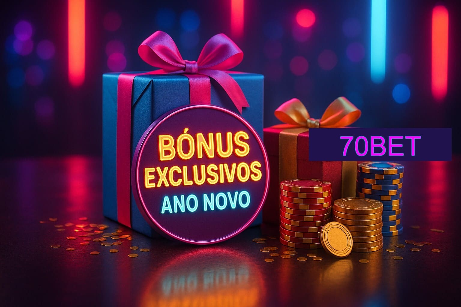Promoções de Ano Novo no 70BET
